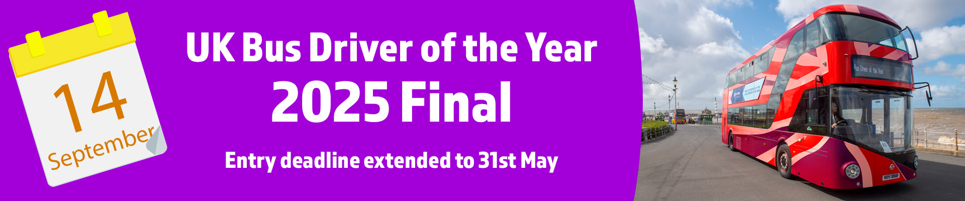 Bus Driver of the Year 2025 deadline extended