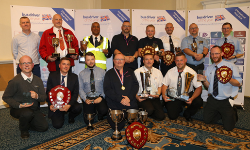 Award recipients at the 2025 national final